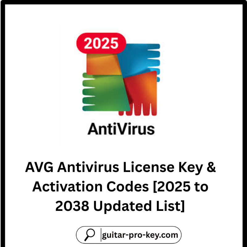 AVG Antivirus License Key (Screen)