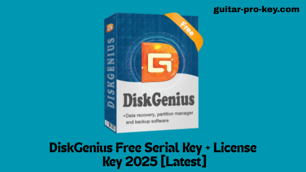 DiskGenius 6.0.1 With Free Serial Key + License Key 2025 [Latest]